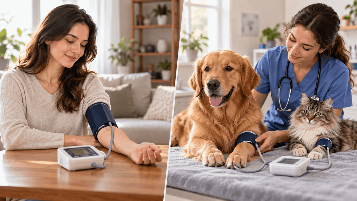 Can You Use a Human Blood Pressure Monitor on a Dog or Cat?