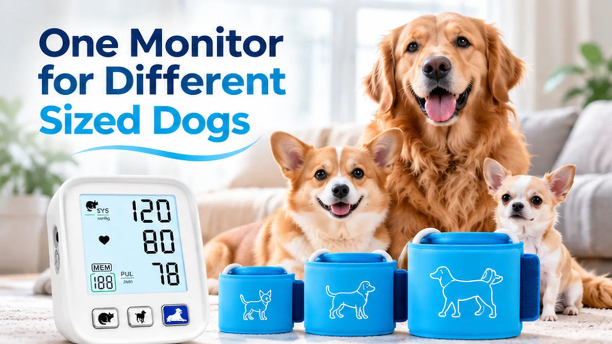 Can One Blood Pressure Monitor Work for Small and Large Dogs?