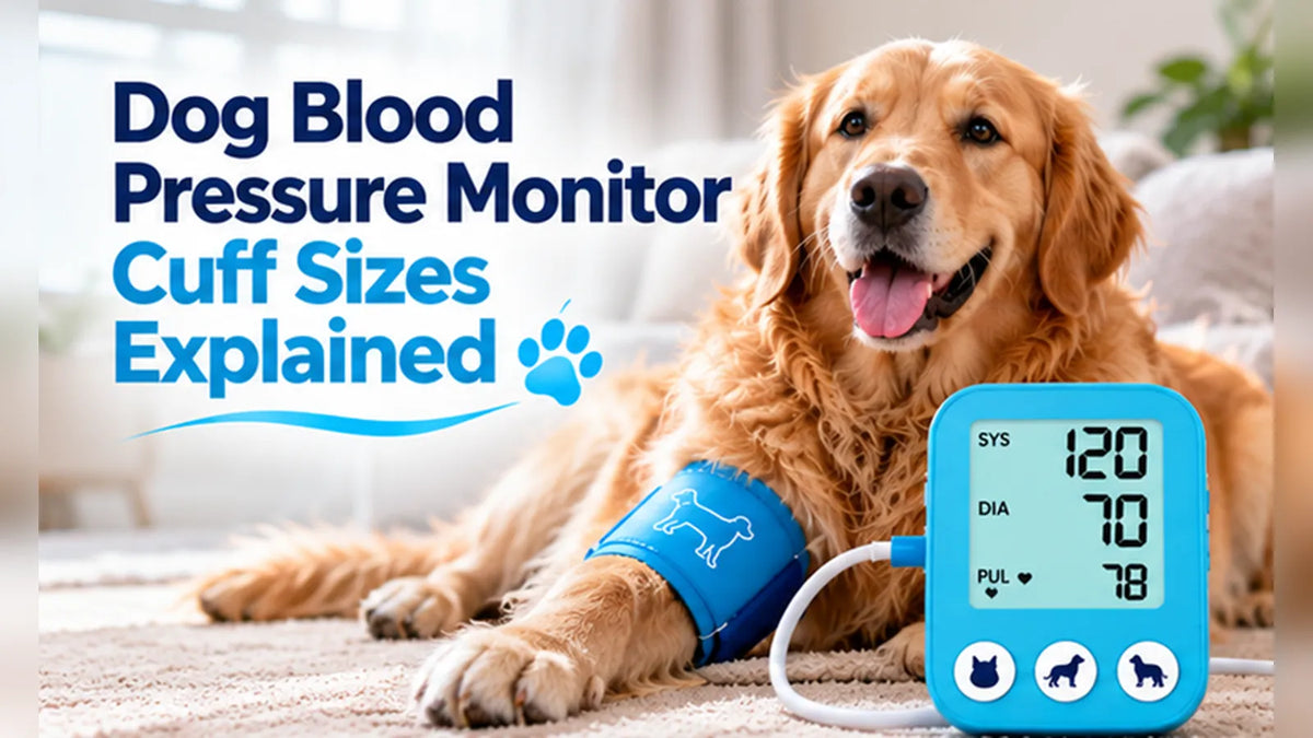 Dog Blood Pressure Monitor Cuff Sizes Explained