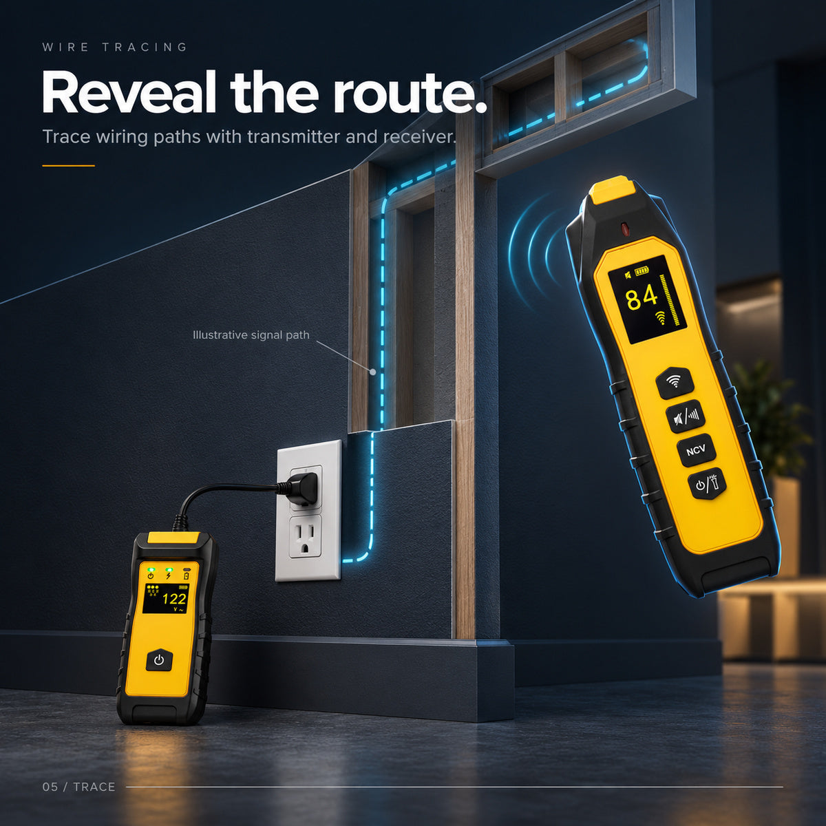 YL02 Electrical Circuit Tracer and Breaker Finder